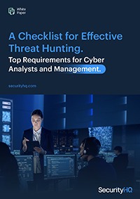 A Checklist for Effective Threat Hunting cover